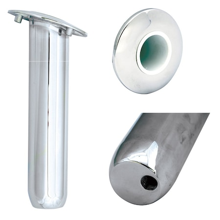 Tigress Blind Mount Round Head Closed Base Rod Holder - 30° - 9" 77900-1